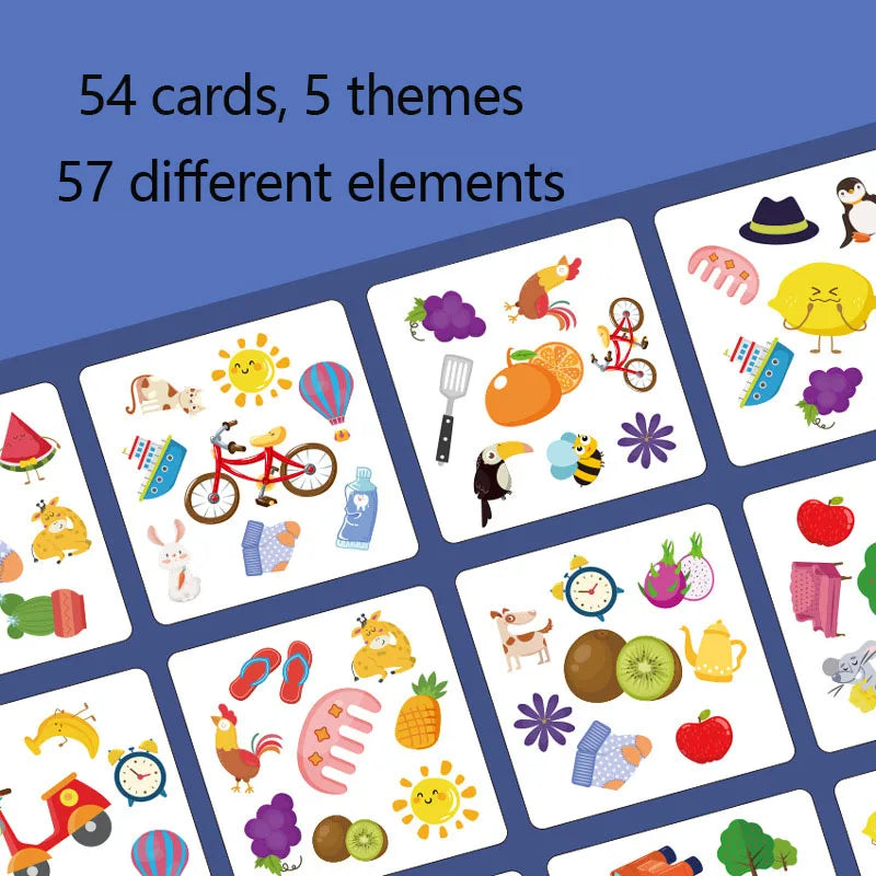 Memory Dobble Game™ - Lernen & Abenteuer - Memory-Kartenspiel