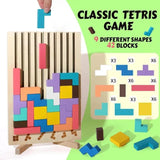 Puzzle Totem™ – Denken und Bauen – Holzpuzzle-Spiel