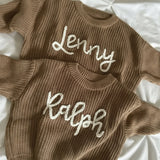 Personalized Baby Sweater – Unik & kærlig – Broderet, personlig babytrøje