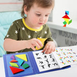 Woods™ - Förderung des logischen Denkens - Tangram-Puzzle aus Holz