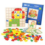 Woods™ - Pädagogische Unterhaltung - Holzmuster-Puzzle