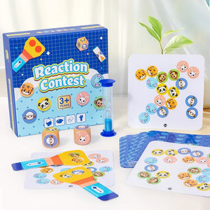 Puzzle Duel™ - Schnell und intelligent - Interaktives Reaktions-Brettspiel