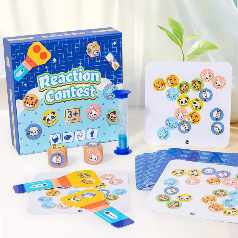 Puzzle Duel™ - Schnell und intelligent - Interaktives Reaktions-Brettspiel