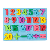SmartBoard – Farbenfroh & lehrreich – Montessori Zahlen- und Buchstaben-Lernpuzzle