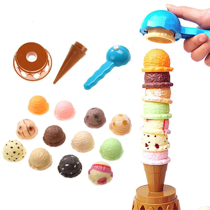 Ice Cream Stack Game™ - Geschmacksbalance - Eiscreme-Stapelspiel