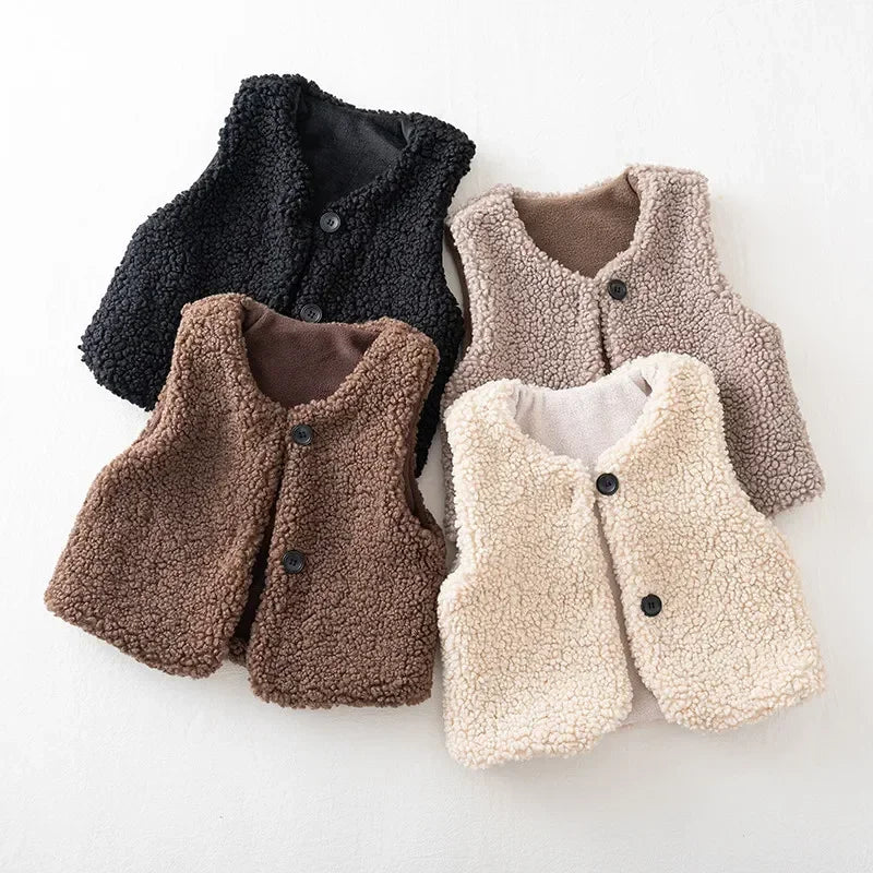 Mini Fashion™ - Plys & Fint Stof - Vest