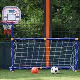 Kids Ball Games - Dobbelt legeglæde – fodbold- og basketball-legetøjssæt