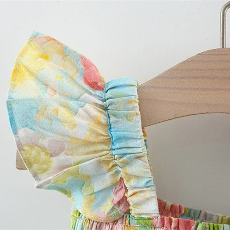 Mini Fashion™ - Sommerblomster-chic - Sommerkjole med pæonprint