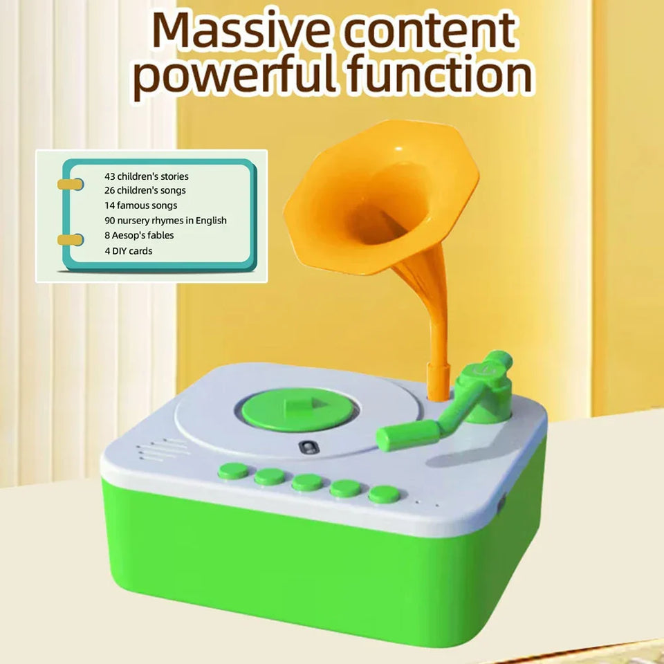 Sound Spinner™ – Historier og sange - Legetøjsgrammofon