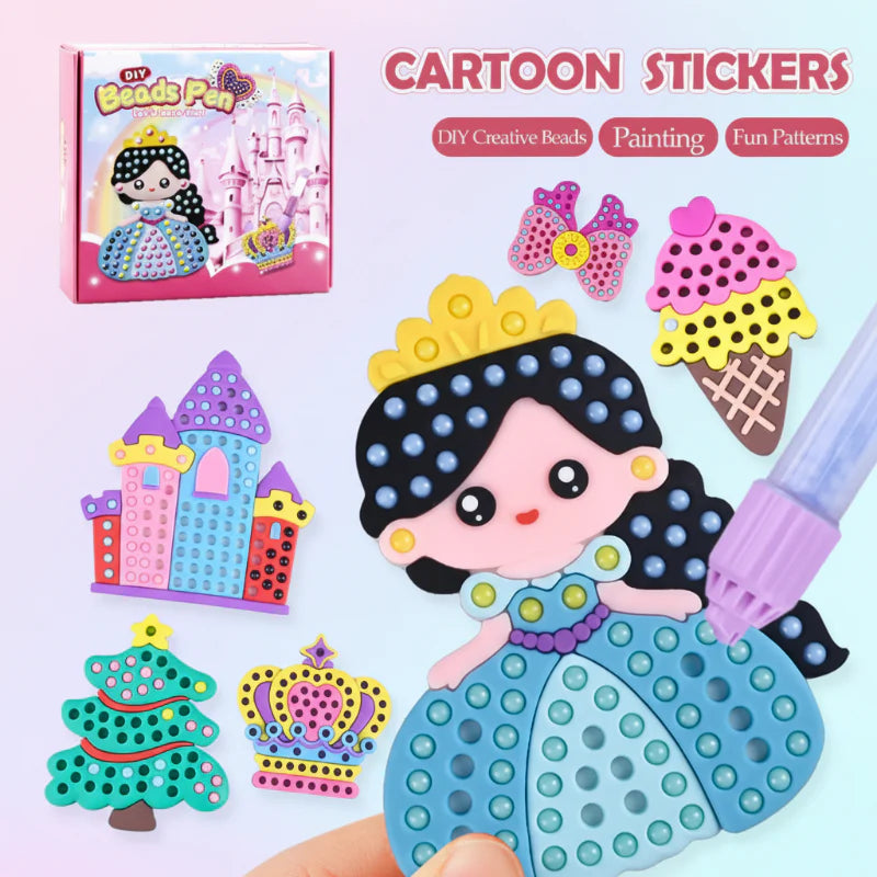 SparklePen – Kreativ & Niedlich – DIY-Perlen-Set
