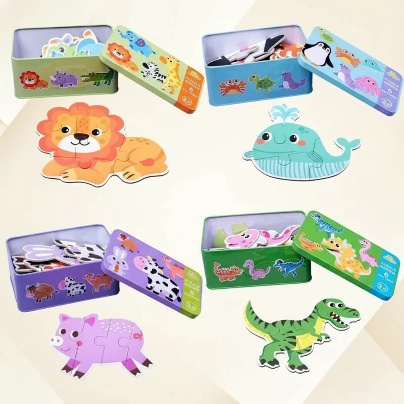 BrainBox – Lernen & Spielen – 3D-Holzpuzzle