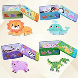 BrainBox – Lernen & Spielen – 3D-Holzpuzzle