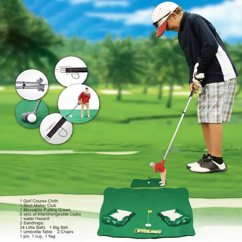 Mini Golf Practice Set – Aktiv und lehrreich – Golf-Trainingsset