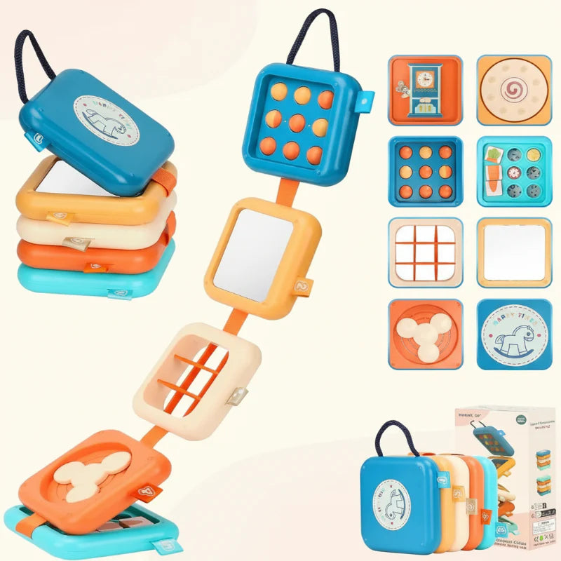 MiniAdventures – Kreativ & Pädagogisch – Baby-Reise-Beschäftigungsbrett