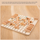 Wooden Chess Puzzle Game – Strategi & Tænkning – Brætspil