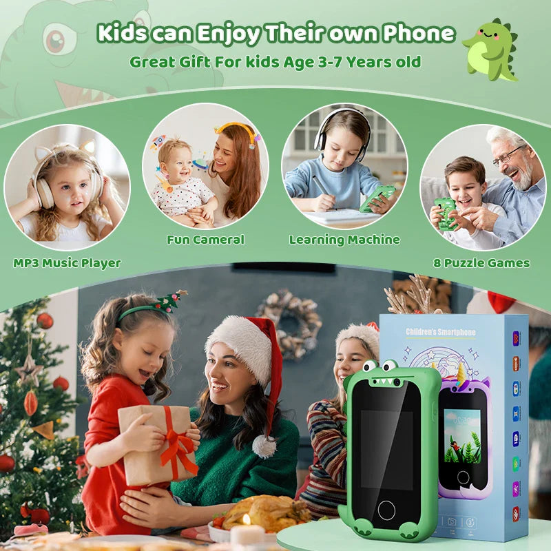 Kids Playphone™ - Von Musik bis Selfies - Spielzeugtelefon