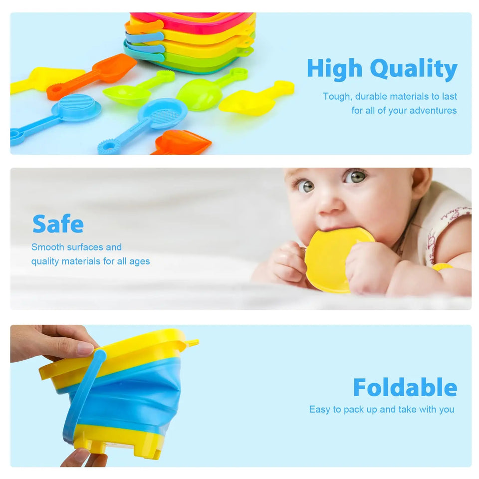Foldable Bucket™ - foldbar feriesjov - foldbar spand