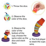 Color Cups™ - Smart stabling - Sæt med stabelkopper