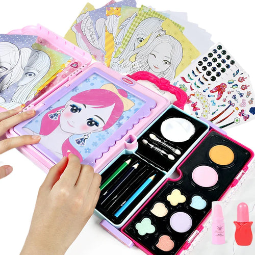 Glam Draw - Fantasie & Spaß – Make-up-Zeichenset