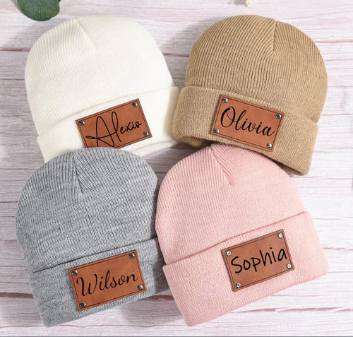 Mini Fashion™ - Eigener Schriftart - Personalisierte Beanie-Mütze