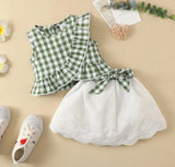 Mini Fashion™ - Top & Shorts-sæt til piger