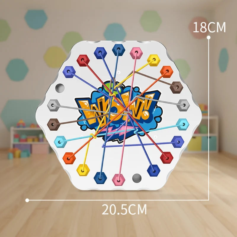 Color Rope Logic Game – Denken & Interaktiv – Brettspiel
