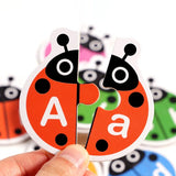 Wooden Letter Matching Game – Læring & leg – Alfabetpuslespil