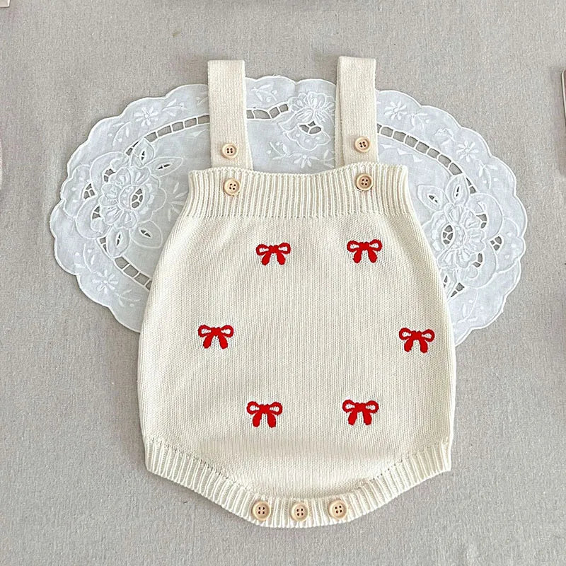 Mini Fashion™ - Sødt look - Strikket Tøjsæt