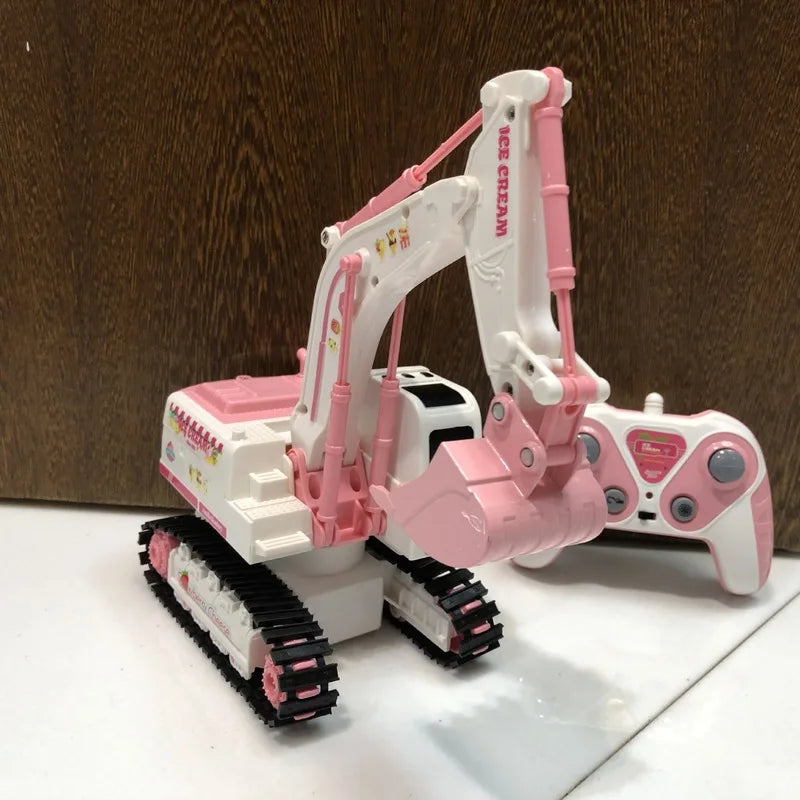 Pink Power Digger™ – Gravesjov for piger - Fjernstyret gravemaskine