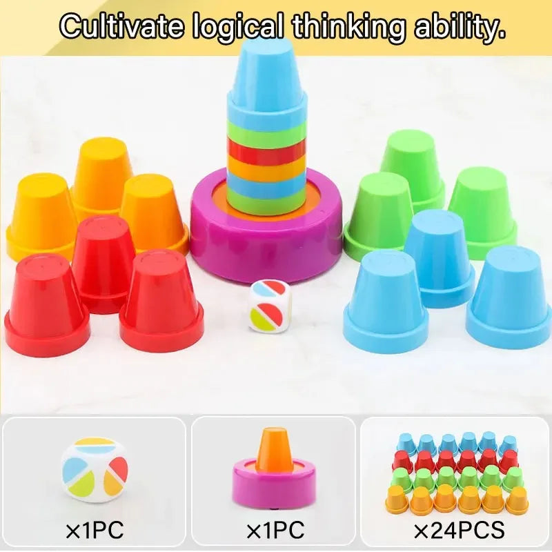 Color Cups™ - Smart stabling - Sæt med stabelkopper