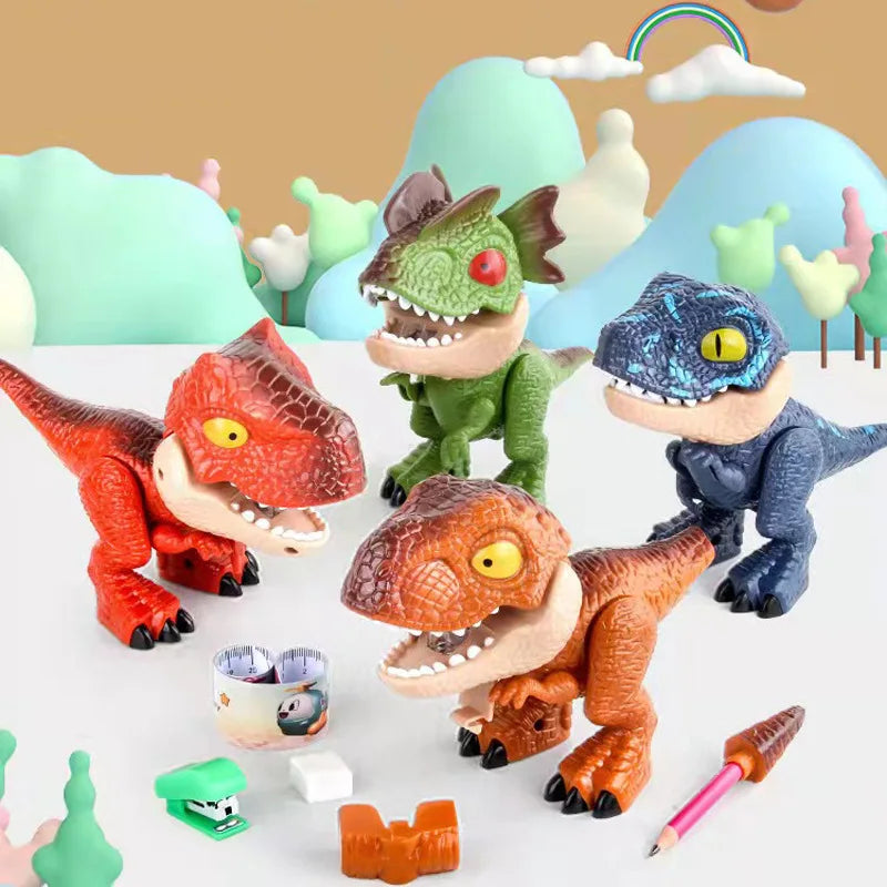 Dinosaur Stationery Toy – Kreativ & lehrreich – 5-in-1-Schreibtischset