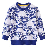 Mini Fashion™ - Hval-sweatshirt
