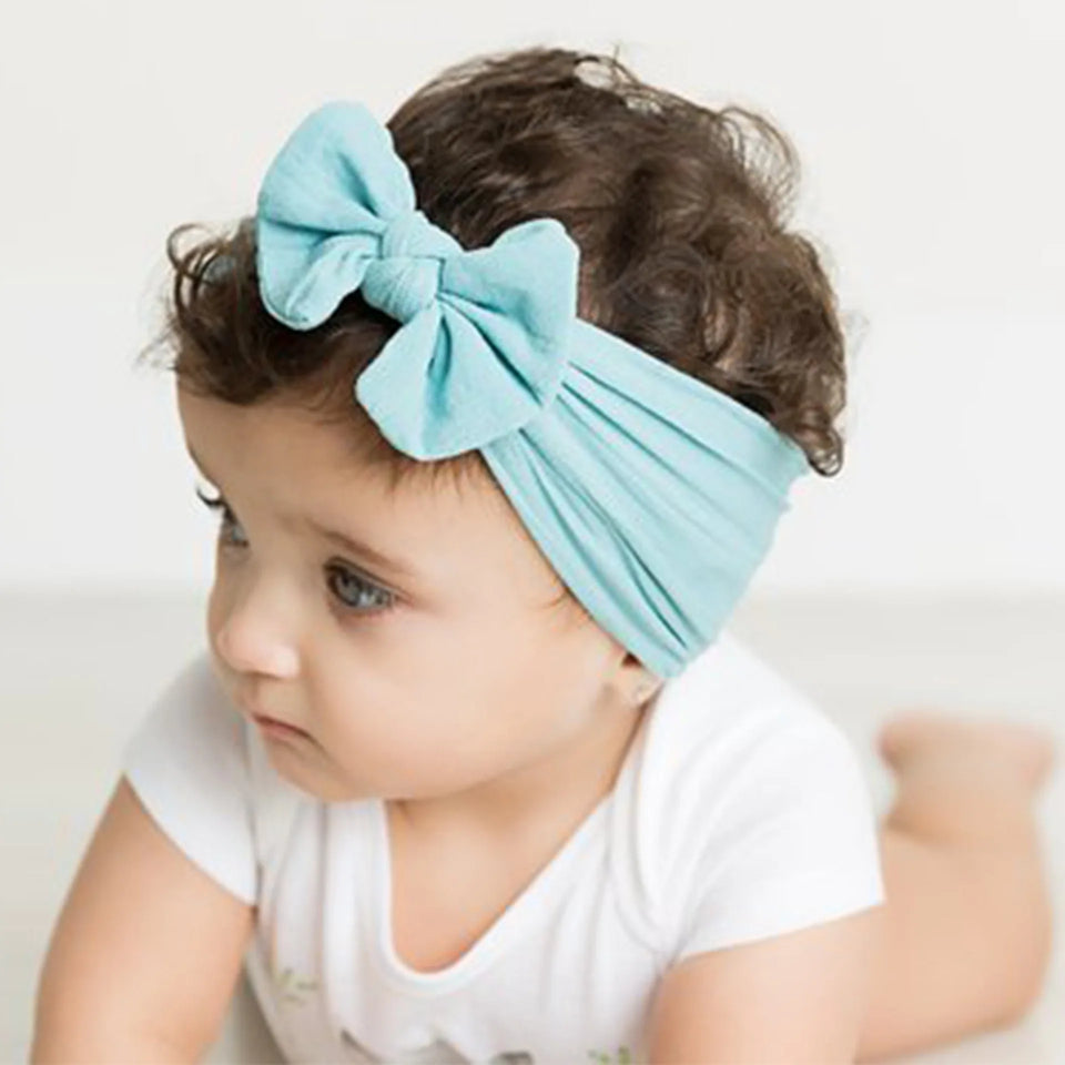 Mini Fashion – Modisch & weich – Kinder-Schleifen-Stirnbänder