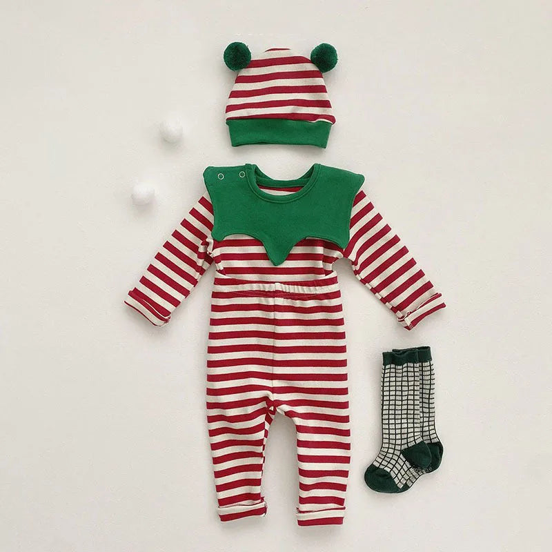 Mini Fashion™ - Behagelig og varm - Julepyjamas