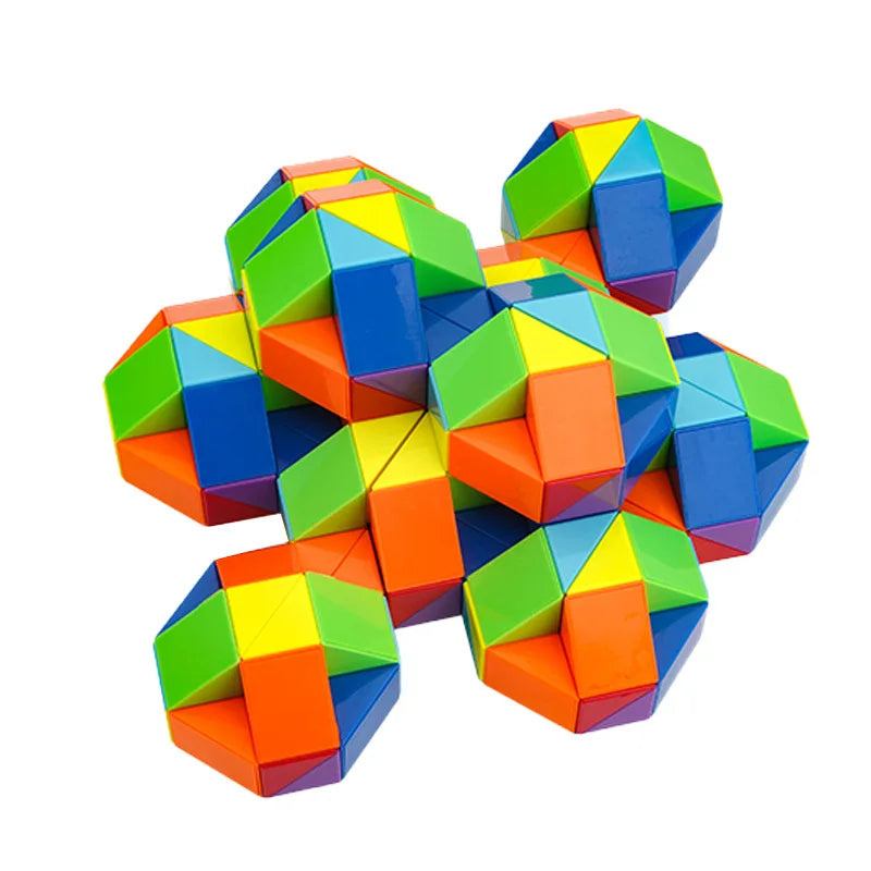 Rainbow Twister™ - Falten und Spielen - Schlangenwürfel