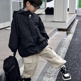 LiloWear – Winddicht & wasserabweisend – Kinderwindjacke mit Kapuze