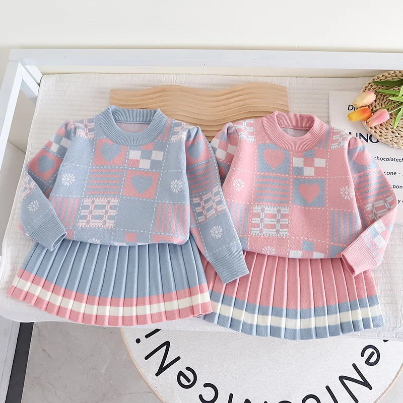 Mini Fashion™ - Weich und bequem - Pullover-Set