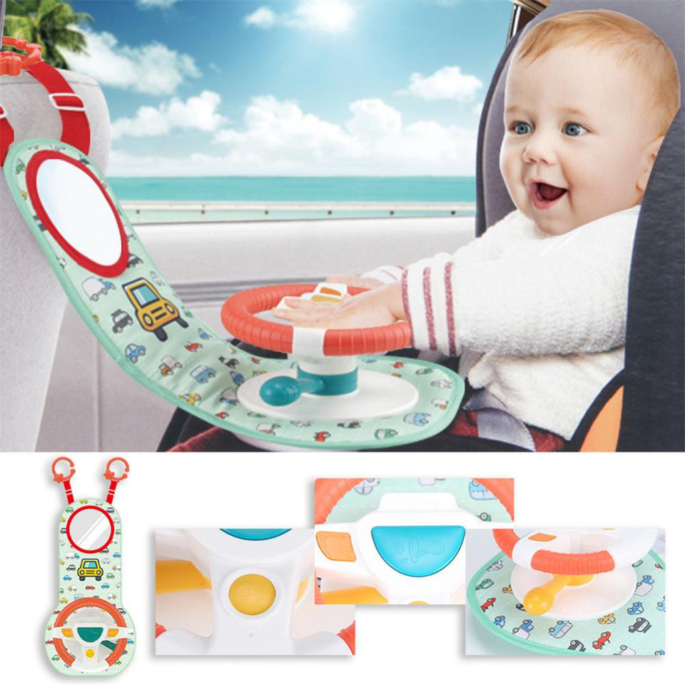 Baby Steeringwheel Toy™ - Beschäftigen Sie Ihr Kind auch unterwegs - Baby Lenkrad