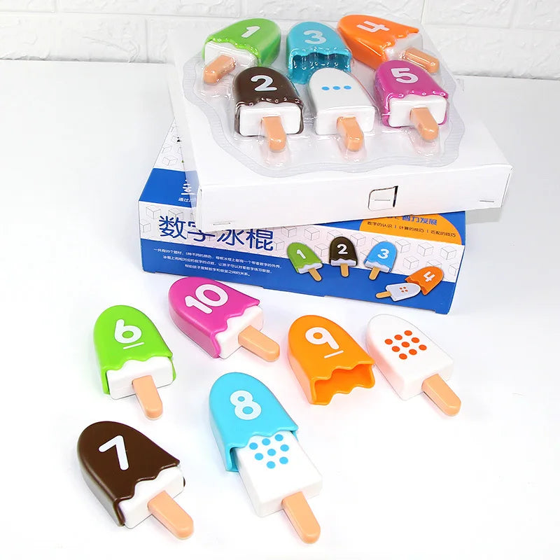 Maths Popsicles™ - Tællesjov med is - matematikspil