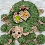 Turtle Crochet Memory Game™ - Gedächtnis trainieren - Gehäkelte Schildkröte