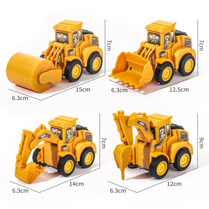 Construction Toy™ - Små ingeniører i aktion - Legetøjsgravemaskine