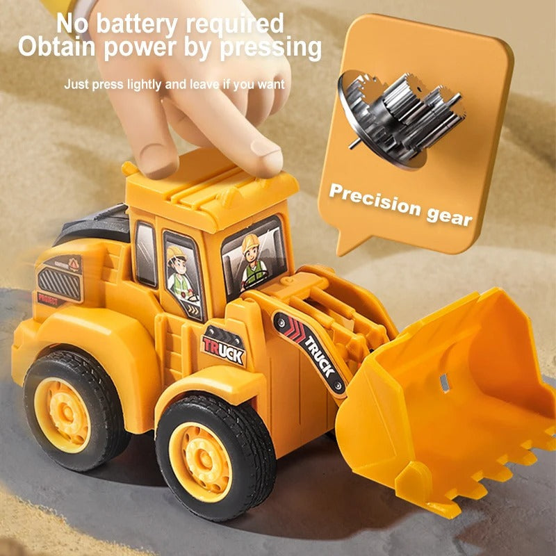 Construction Toy™ - Små ingeniører i aktion - Legetøjsgravemaskine