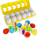 Egg Puzzle™ - Hjernespil for børn - Kreativ æggeboks