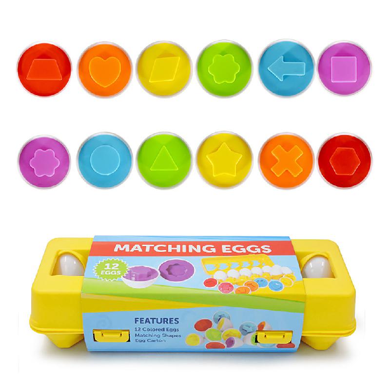 Egg Puzzle™ - Hjernespil for børn - Kreativ æggeboks