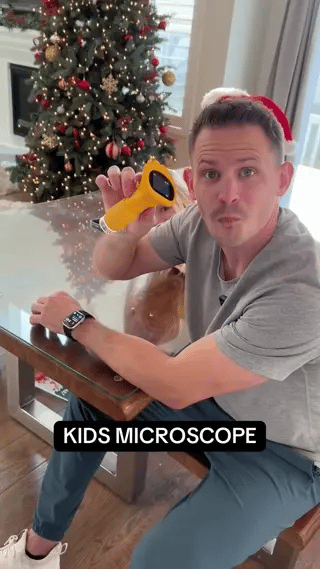 Kids Microscope – Videnskabelig opdagelse – Bærbart mikroskop