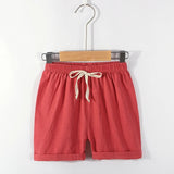 Mini Fashion™ - Hurtigtørrende materiale - Bomulds-linned shorts
