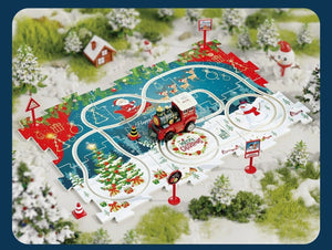 DIY Xmas Train Track™ - Bauen Sie Ihr eigenes Weihnachtswunderland - Weihnachtszug-Puzzle