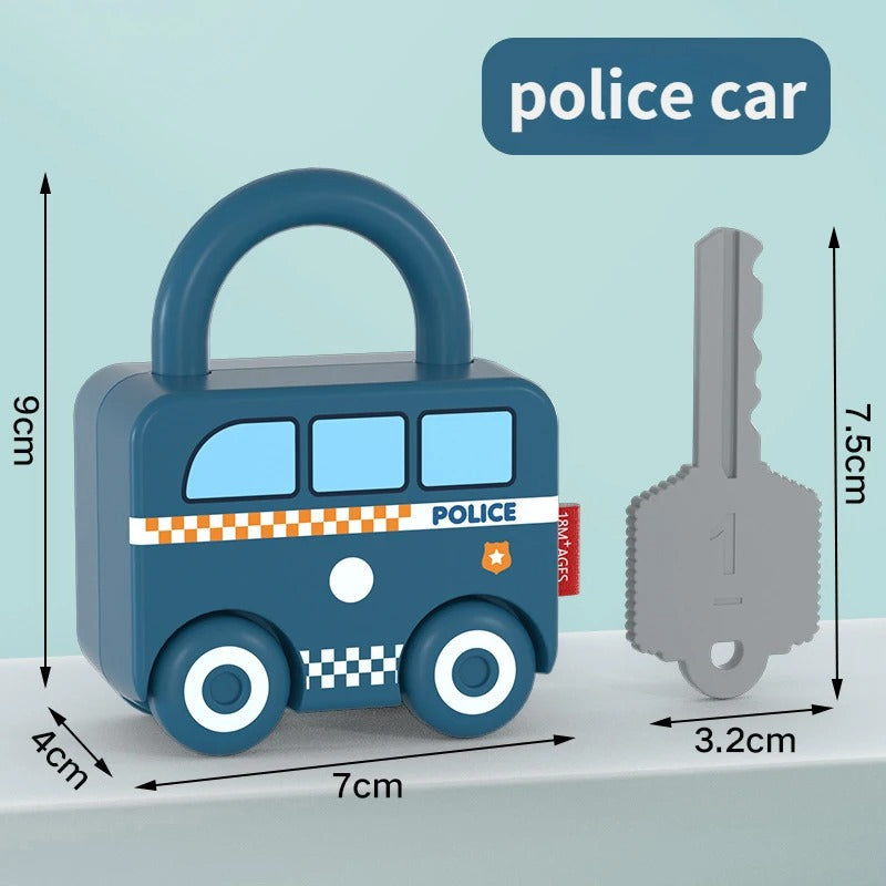 Puzzle Locks™ – Leg og lær – Montessori-låsespil