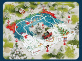 DIY Xmas Train Track™ - Byg dit eget juleland - juletog-puslespil