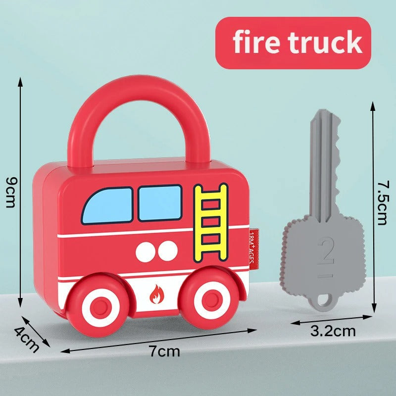 Puzzle Locks™ – Leg og lær – Montessori-låsespil